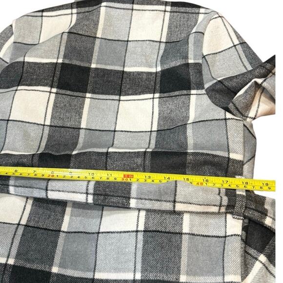 NWT Matilda Jane Womens XS Black Grey Plaid Check It Twice Jacket Sweater Coat - Picture 9 of 16